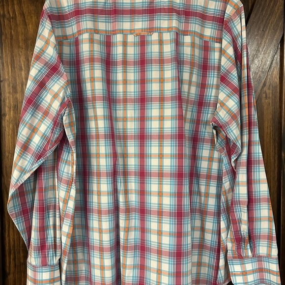 Club Room Red and Blue Button Down Shirt - Picture 6 of 15